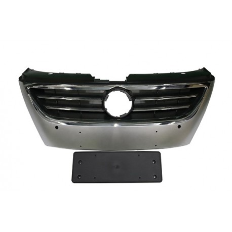 ELSŐ HŰTŐRÁCS VW PASSAT CC 09-12 KRÓM+PARKTRONIC 3C8853651Q