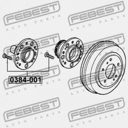 KERÉKCSAVAR HONDA CR-V RD1 1996-2001 GN 90113-SA0-006