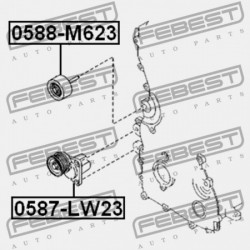 ÖVFESZÍTŐ MAZDA 3 BK 2003-2006 EU LF17-15-980E