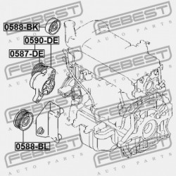 ÖVFESZÍTŐ MAZDA 2 DE 2007-2010 EU ZJ38-15-980B