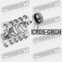CHRYSLER ASPEN HG 2007-2009 FORGATTYÚSTENGELY CSIGAKERÉK 53020689AB