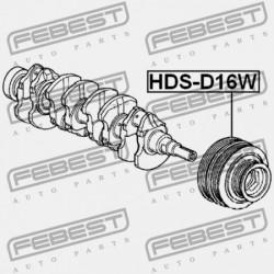 HONDA INTEGRA 4D DB6 JP FORGATTYÚSTENGELY CSIGAKERÉK 13810-P2K-003