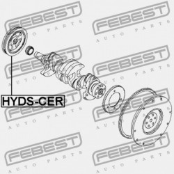 KIVONT FORGATTYÚS TENGELYSZÍJTÁRCSA