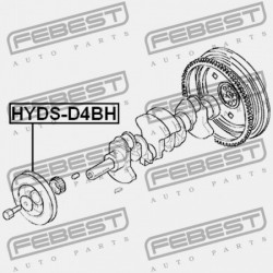 HYUNDAI H-1 07 (2007-2015) GENERÁCIÓS FORGATTYÚSTENGELY CSIGAKERÉK 23124-42030