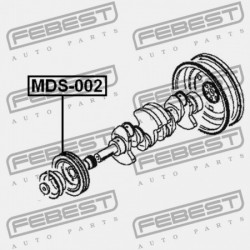 MITSUBISHI CHALLENGER K90 FORGATTYÚSTENGELY CSIGAKERÉK 1996.05-2001.08 JPN MD110165