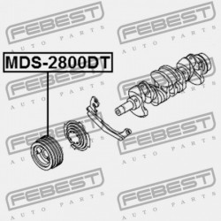 MITSUBISHI PAJERO V20-50 FORGATTYÚSTENGELY CSIGAKERÉK 1990.10-1999.11 JPN ME202496