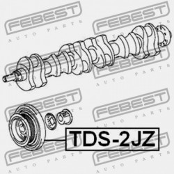 FORGATTYÚS TENGELYSZÍJTÁRCSA TOYOTA CRESTA GX90,JZX9,LX90,SX90 1992.10-1996.09 JP 13407-46020