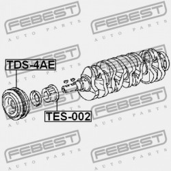 FORGATTYÚSTENGELY CSIGAKERÉK TOYOTA COROLLA SED/CP/WG AE10,CE100,EE10 1991.08-2001.11 GR 13470-16100