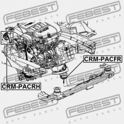 ELSŐ MOTORPÁRNA (HIDRAULIKUS) CHRYSLER PACIFICA 2003-2008 04809780AD