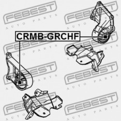 ELÜLSŐ MOTORPÁRNA PERSELY JEEP GRAND CHEROKEE III 2004-2010 52058929AB