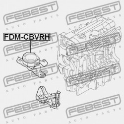 JOBB OLDALI MOTORPÁRNA (HIDRAULIKUS) FORD FOCUS CB4 2008-2011 EU 1509976