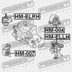 BAL OLDALI MOTORPÁRNA (HIDRAULIKUS) HONDA ELEMENT YH1 2003-2006 US 50815-SCV-A82