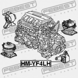 BAL OLDALI MOTORPÁRNA HONDA PILOT YF4 2009-2014 GN 50850-SZA-A02