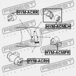HÁTSÓ MOTORPÁRNA HYUNDAI ACCENT 00 (1999-) GEN 21930-25010