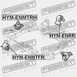 JOBB OLDALI MOTORPÁRNA (HIDRAULIKUS) HYUNDAI I30/I30CW 07 (2007-) EUR 21810-0Q000