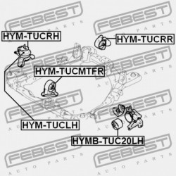 HYUNDAI TUCSON 04: -OCT.2006 (2004-) GEN ELSŐ MOTORPÁRNA 21910-2E002