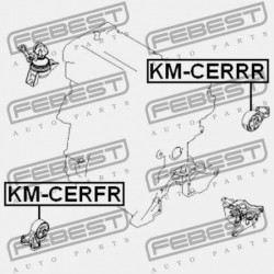 HÁTSÓ MOTORPÁRNA KIA CERATO I 2004-2009 21930-2F100