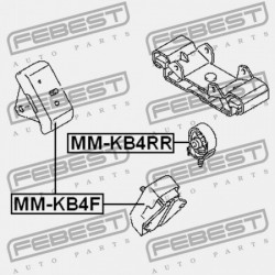 HÁTSÓ MOTORPÁRNA MITSUBISHI PAJERO/MONTERO SPORT KH0 2008.07-2013.01 EUR/MMTH 3204A005