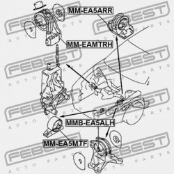 BAL OLDALI MOTORPÁRNA PERSELY KIHÚZVA MR198557