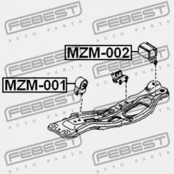 ELÜLSŐ MOTORPÁRNA MAZDA 626 GE 1991-1994 EU GD7A-39-050A