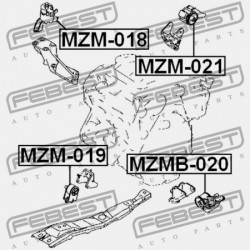 HÁTSÓ MOTORPÁRNA MAZDA MPV LW 1999-2003 JP LD47-39-040