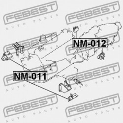 HÁTSÓ MOTORPÁRNA NISSAN PATROL(GR) Y61 1997.10-2010.03 EL 11320-VB91A