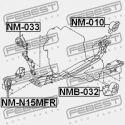 JOBB OLDALI MOTORPÁRNA NISSAN SUNNY B14 1994.01-1999.08 JP 11210-0M000