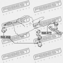 MOTORPÁRNA (HIDRAULIKUS) NISSAN FX45/35 S50 2003.03-2008.06 GL 11220-AM600