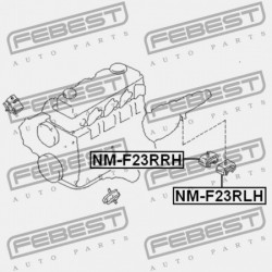 JOBB HÁTSÓ MOTORPÁRNA NISSAN ATLAS/ATLAS/CONDOR F23 1992.01-2007.06 JP 11320-6T300