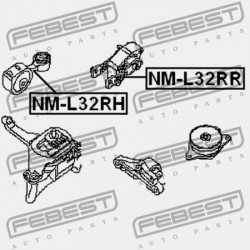 JOBB MOTORPÁRNA NISSAN TEANA OROSZ GYÁRTMÁNY J32R 2009.06-2013.12 EL 11350-JA00A