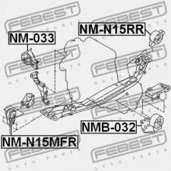 HÁTSÓ MOTORPÁRNA NISSAN SUNNY B14 1994.01-1999.08 JP 11320-50Y11