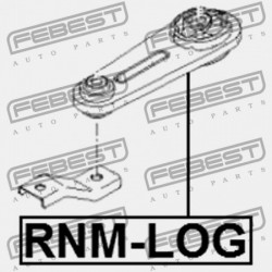 HÁTSÓ MOTORPÁRNA RENAULT LOGAN 2005-2013 6001549205