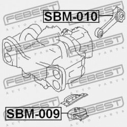HÁTSÓ MOTORPÁRNA SUBARU IMPREZA G11 2000.02-2007.04 JP 41040-FE000