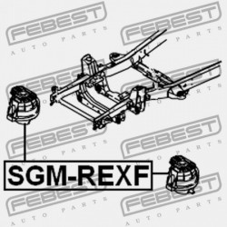 ELSŐ MOTORPÁRNA (HIDRAULIKUS) SSANG YONG REXTON 2001-2013 2071009A00