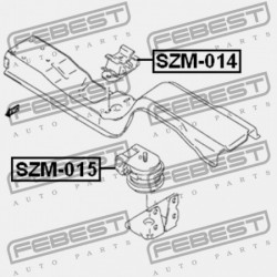 ELSŐ MOTORPÁRNA (HIDRAULIKUS) SUZUKI GRAND VITARA/ESCUDO SQ416/SQ420/SQ625 1998-2006 11610-67D00