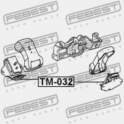 ELÜLSŐ MOTORPÁRNA TOYOTA LAND CRUISER 90 KZJ9,LJ9,RZJ9,VZJ9 1996.04-2008.12 GR 12361-54121