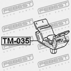 HÁTSÓ MOTORPÁRNA TOYOTA LAND CRUISER PRADO GRJ12,KDJ12,RZJ12,TRJ12,VZJ12 2002 12371-31050