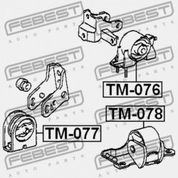 ELÜLSŐ MOTORPÁRNA TOYOTA CELICA ST20 1993.09-1999.08 JP 12361-74410