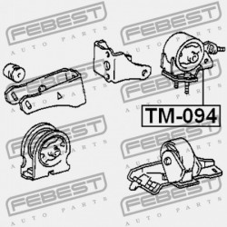 HÁTSÓ MOTORPÁRNA TOYOTA CELICA ST20 1993.09-1999.08 JP 12371-74420