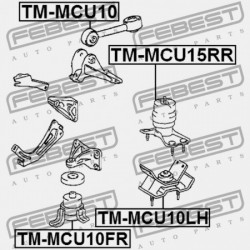 JOBB OLDALI MOTORPÁRNA TOYOTA HARRIER ACU1,MCU1,SXU1 1997.12-2003.02 JP 12363-20040