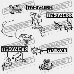 ELÜLSŐ MOTORPÁRNA TOYOTA CAMRY/VISTA SV3,VZV3,CV30 1990.07-1994.06 JP 12361-74210