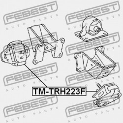 ELSŐ MOTORPÁRNA TOYOTA HIACE KDH2,LH2,TRH2 2005.01-2014.02 US 12361-75100