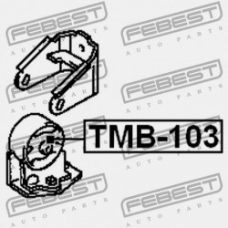 ELÜLSŐ MOTORPÁRNA PERSELY TOYOTA CALDINA AT191,CT19,ET196,ST19 1992.11-2002.06 JP 12361-16210