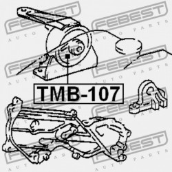 JOBB OLDALI MOTORPÁRNA PERSELY TOYOTA COROLLA SED/CP/WG AE10,CE100,EE10 1991.08-2001.11 GR 12305-11010