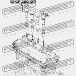 GYÚJTÓTEKERCSHEGY CHEVROLET CRUZE 2010- EU 96476979
