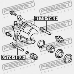 ELSŐ FÉKNYEREG VEZETŐ PERSELY TOYOTA COROLLA SED/CP/WG AE10,CE100,EE10 1991.08-2001.11 GR 47715-50030