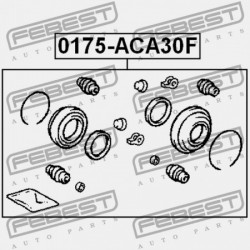 JAVÍTÓKÉSZLET, ELSŐ FÉKNYEREG TOYOTA RAV4 ACA3,ALA3,GSA33,ZSA3 2005.11-2012.12 GR 04478-42020