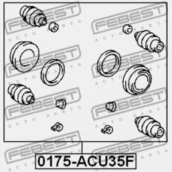 JAVÍTÓKÉSZLET, ELSŐ FÉKNYEREG TOYOTA HARRIER ACU3,GSU3,MCU3 2003.02-2012.07 JP 04479-48040