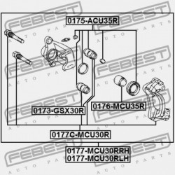 JAVÍTÓKÉSZLET, HÁTSÓ FÉKNYEREG TOYOTA HARRIER ACU3,GSU3,MCU3 2003.02-2012.07 JP 04479-48050