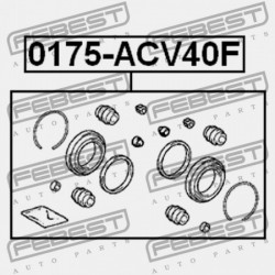 JAVÍTÓKÉSZLET, ELSŐ FÉKNYEREG TOYOTA RAV4 ACA3,ALA3,GSA33,ZSA3 2005.11-2012.12 GR 04478-33100